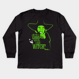 Wicked Witch Of The West Kids Long Sleeve T-Shirt